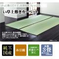 純国産 糸引織 い草上敷 『湯沢』 本間3畳(約191×286cm)