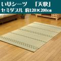 い草のシーツ(寝ござ) 『天快』 セミダブル 約120×200cm