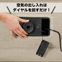 【INTEX】定番モデル!エアーベッド「コンフォートプラッシュ」　シングル ベージュ 電動