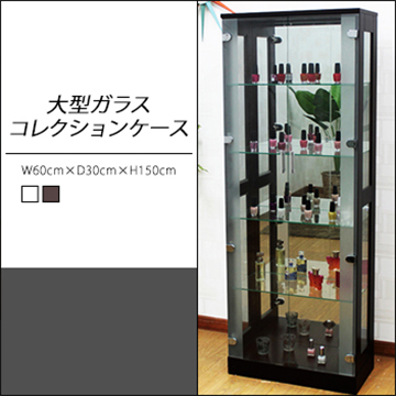 高さ150cmの大型コレクションケース