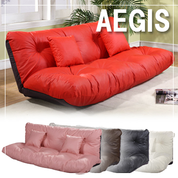 【決算SALE】贅沢なボリューム感とふかふかの座り心地のリクライニング3Pソファ　AEGIS(イージス)　クッション2個付き