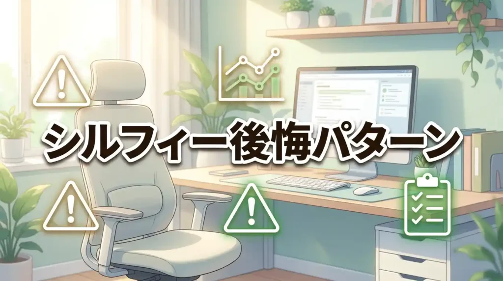 【保存版】オカムラシルフィーで後悔する5つのパターン！失敗を避ける選び方3ステップ