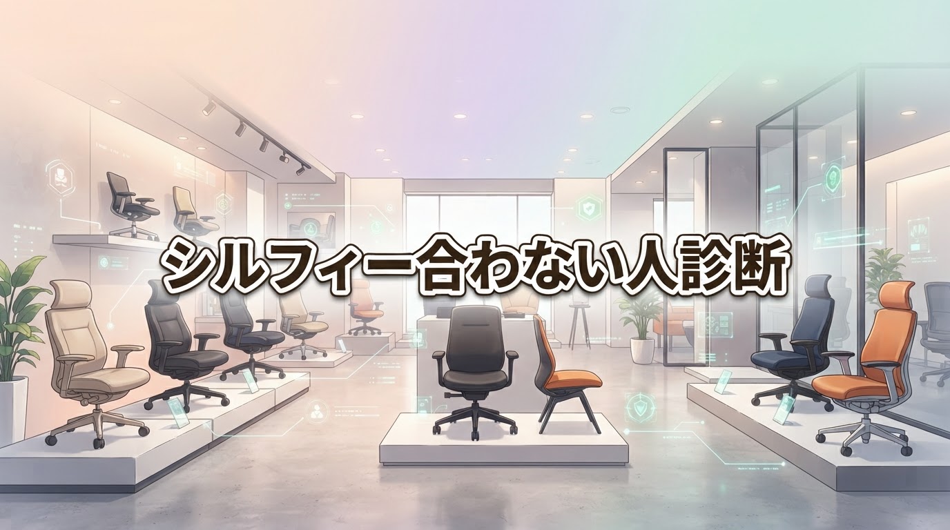 【診断】オカムラ シルフィーが合わない人のタイプは？合うタイプの人との違いを解説